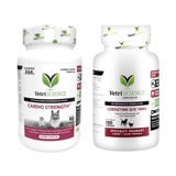 Коэнзим Q10 от American VetriScience Pet Master для пожилых собак, кошек и собак, страдающих ожирением, защищает сердце и сердечно-сосудистую систему.