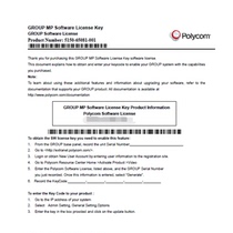 Baolitong Polycom HD Video Conference Terminal Group 700 8 Point License Activation Code Permanent