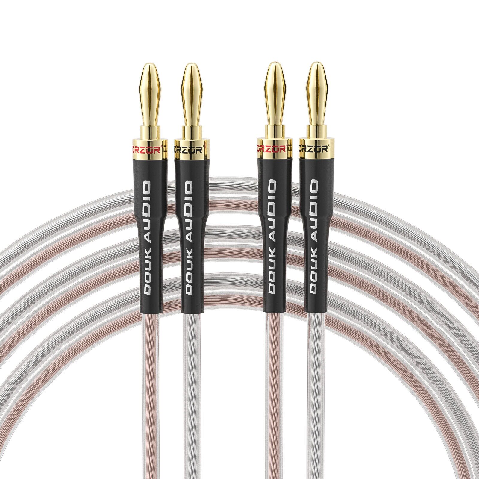 High-end audio dual banana plug with speaker, speaker cable, connection cable, main audio cable port, decoration, surround sound, universal