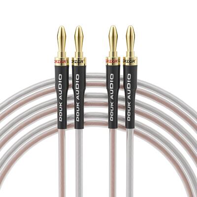 High-end audio dual banana plug with speaker, speaker cable, connection cable, main audio cable port, decoration, surround sound, universal