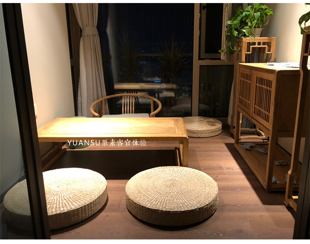 trà đạo đệm thiền futon đệm dày rơm tatami mat thiền nhà tròn futon mây - Ghế đệm / đệm Sofa thảm trải ghế gỗ mùa đông
