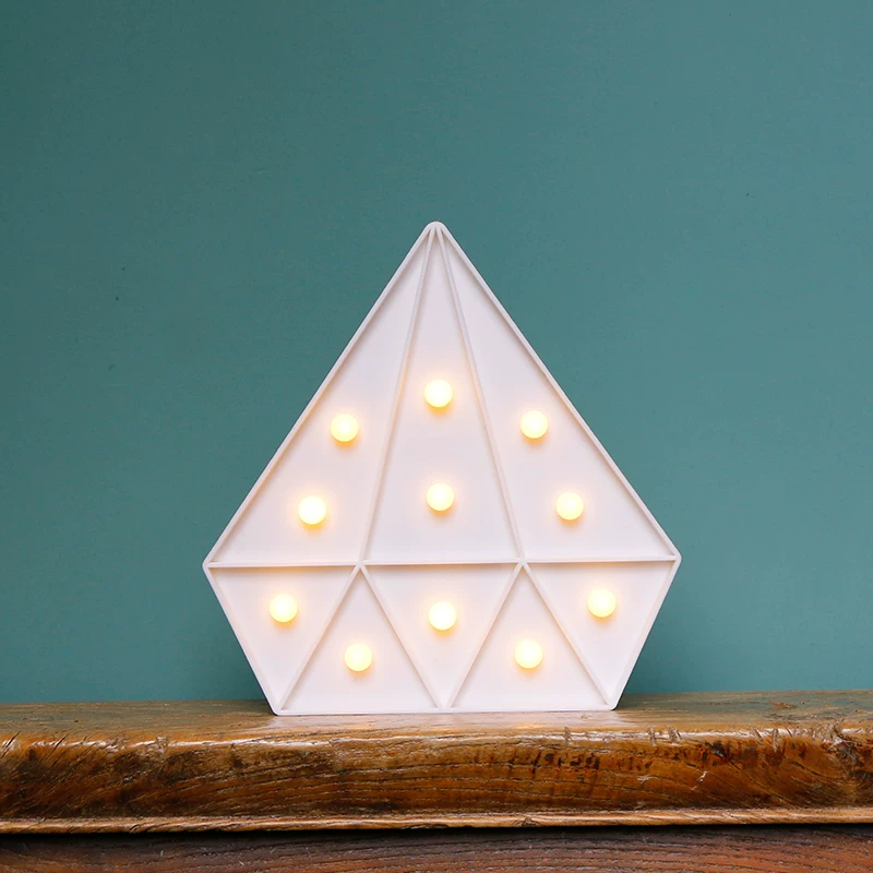 LED креативная ночная лампа, огни, интернет-знаменитость