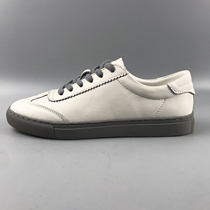 Foreign trade export large size mens shoes summer breathable trendy shoes genuine leather board shoes broken size Forrest Gump shoes casual sports small white shoes