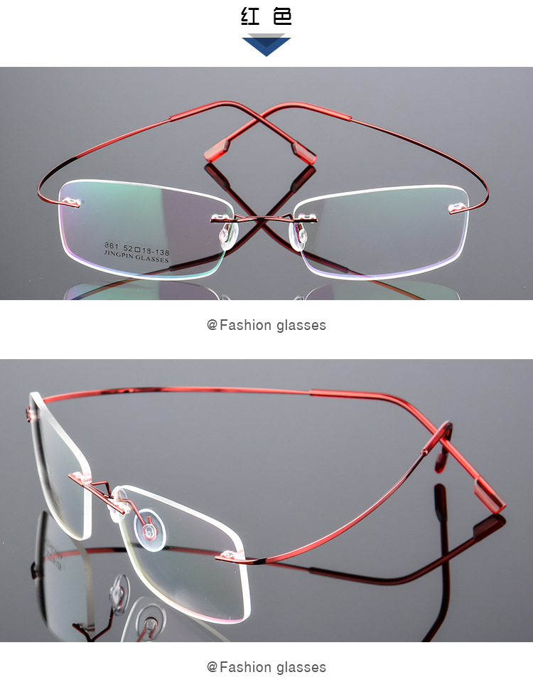 Montures de lunettes en Alliage de titane - Ref 3140227 Image 13