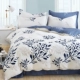 Bộ đồ giường bằng vải cotton bốn mảnh 1.8 / 2.0m tấm vải chéo đôi bộ chăn ga gối đệm cưới đẹp