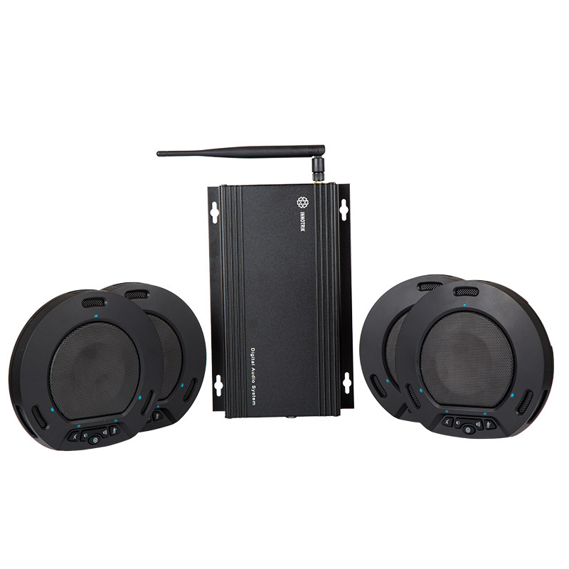 Sound AUCTOPUS-DAS600 wireless Cascade Conference omnidirectional wheat one drag four wireless conference omnidirectional Mike