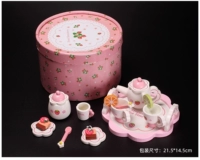 Чайный сервиз с лимоном