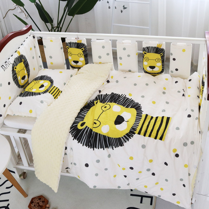 Crib beds Apron Slicing type ins protective Nordic Spring summer and autumn winter Seasons universal Anti-collision bed stopper