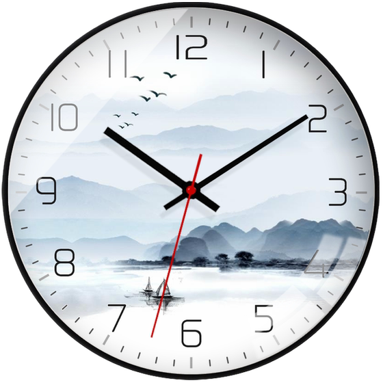 New creative modern simple wall watch clock wall hanging