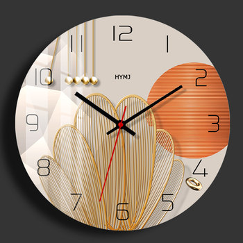 Modern Light Luxury Clock Wall Clock Living Room Home Fashion 2021 New Creative Silent Decorative Dining Room Clock Wall Watch
