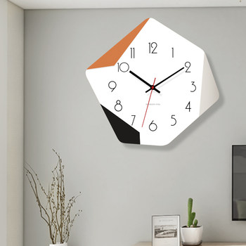 2025 New Model Clock Wall Clock Living Room Modern Home Fashion Trendy Creative Simple Nordic Dining Room Wall Clock