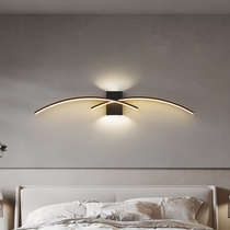 Minimalist bedroom bedside lamp wall lamp living room sofa TV background wall grille strip lamp aisle corridor LED lamp