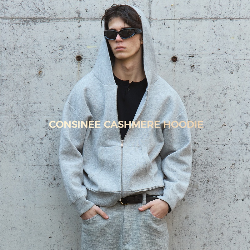 Atts Gold Label Series Consinee Cotton Nylon Cashmere Air Layer Machine Washable Knitted Casual Versatile Sweatshirt Atts Gold Label Series Consinee Cotton Nylon Cashmere Air Layer Machine Washable Knitted Casual Versatile Sweatshirt