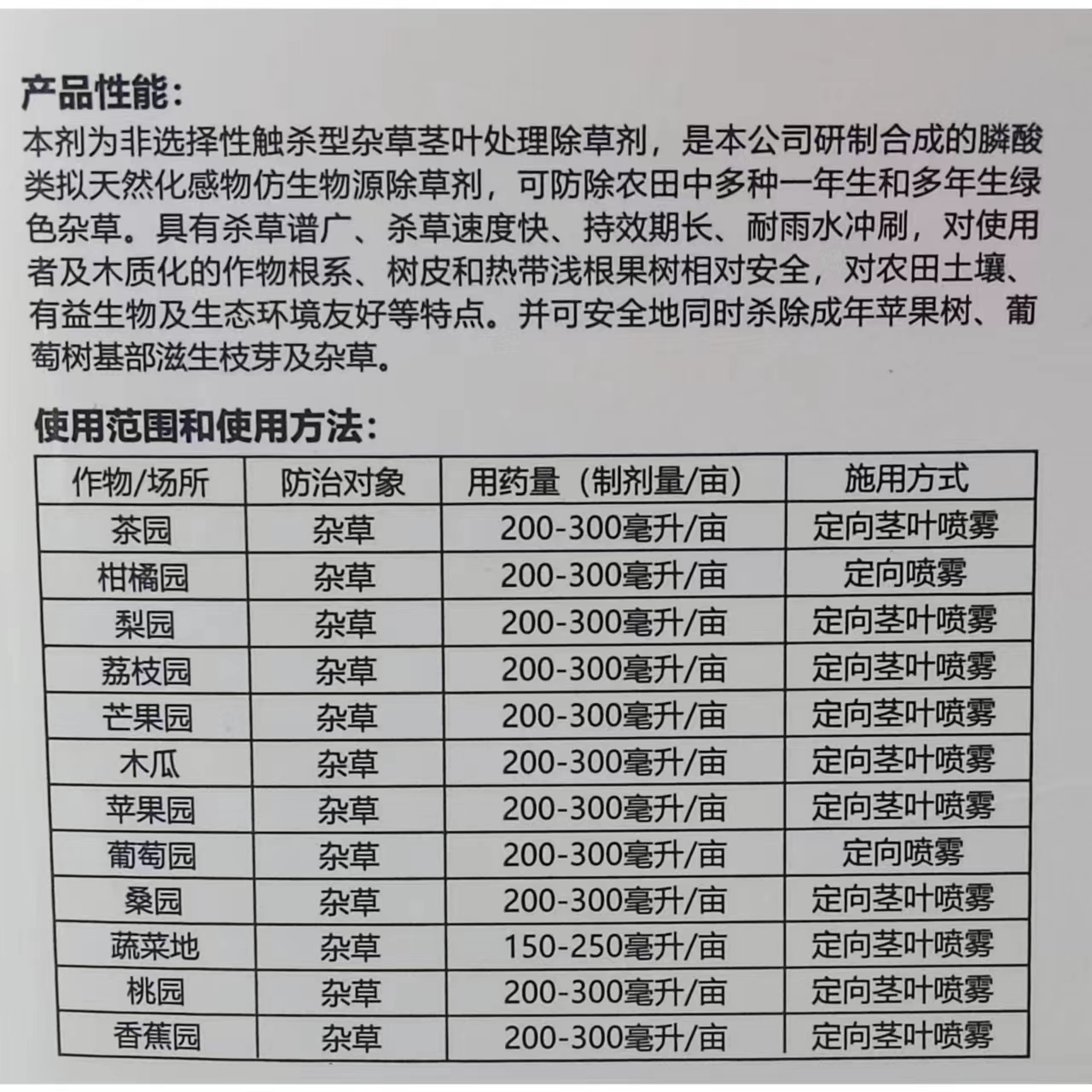 巴斯夫保试达：现代农业除草新利器