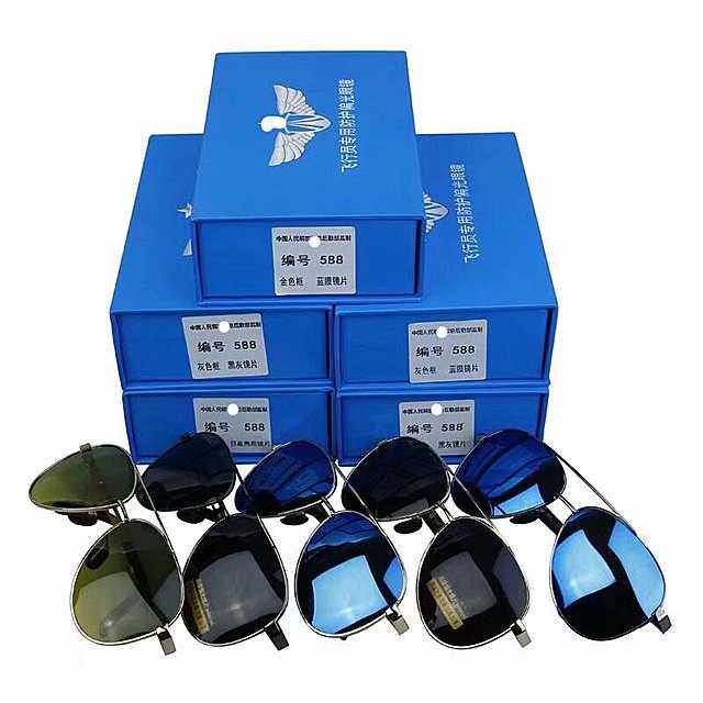 588 pilots sunglasses night-vision goggles for men and women driving touristic fishing polarized sunglasses