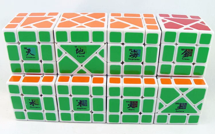 Planetary Rubik's cube, house solar-powered, smart toy, sunflower