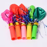 Лента, свисток, воздушный шар, детская игрушка, вечернее платье, мегафон