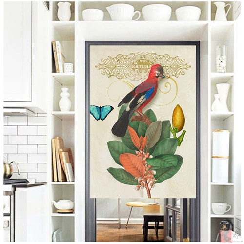 Ретро штора для домашнего использования, пылезащитная ткань, китайский стиль