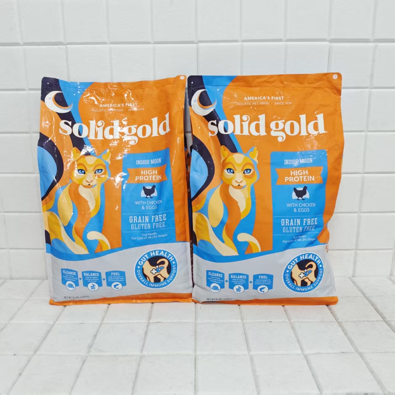 Large Package 6.8kg, Please Check the Anti-Counterfeiting Code~ American Version of Solid Gold Chicken and Egg Meal Powder, Complete Adult and Kitten Food, 15 Pounds Large Package 6.8kg, Please Check the Anti-Counterfeiting Code~ American Version of Solid Gold Chicken and Egg Meal Powder, Complete Adult and Kitten Food, 15 Pounds