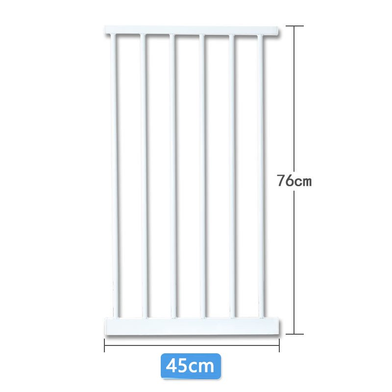 76cm high 45cm extension piece children's protective fence baby stair entrance safety gate fence pet fence widening piece