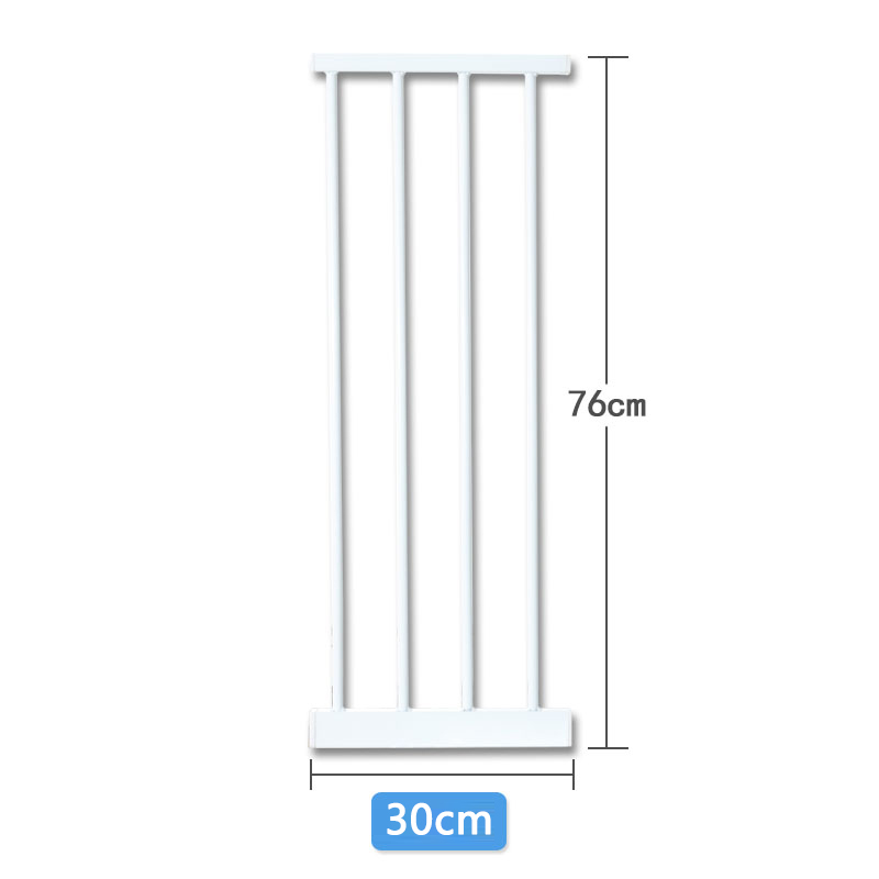 76cm High, 30cm Extension, Child Safety Gate, Baby Stairway Safety Barrier, Pet Fence Extension