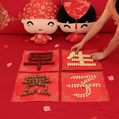 Ранняя гвизи свадебная кровать прессация пресса мужчина новая комната свадебная кровать плесень свадебная планировка свадебные продукты Daquan