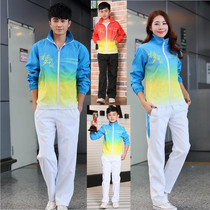 Special price interdiction table tennis suit for men and womens badminton suit for long sleeve pants match coat