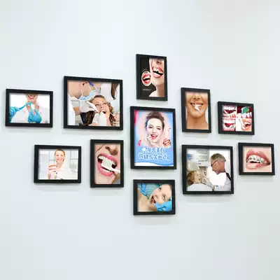 Dental clinic decoration painting Cosmetic dental hospital clinic wall chart Dental wall painting Oral dental clinic publicity