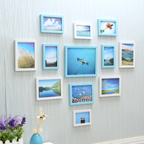 Wedding Gift Idea Bedroom Heart-shaped Photo Wall Wall Sticker Korean style Combo Photos Wall Hanging Wall Frame Wall