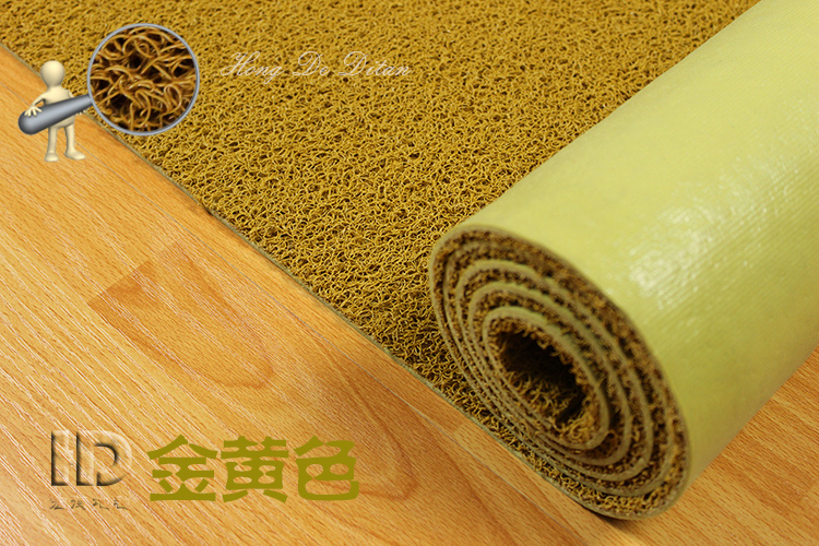 3M sàn mat mate cửa 6050 vòng dây có thể được cắt vào thảm cửa chống bụi cạnh chống áp lực nóng bán tùy chỉnh LOGO thảm trải sàn phòng khách