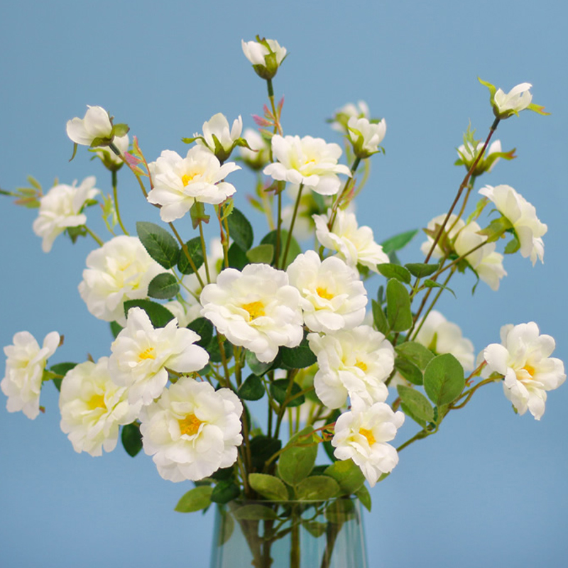 Nordic Wind Simulation Flowers Moon Season Rose Bouquet Fake Flowers Indoor Home Decoration Wedding Photography Hand Holding Flowers 87