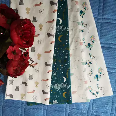 Export tail sheet 60*80cm pure cotton cartoon anti-urine pad towel soft waterproof bed sheet absorbent children's urine pad washable