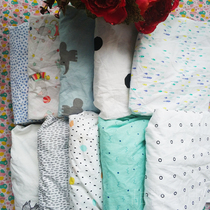 Foreign trade export Japanese children 130 * 70cm cotton bed sheet single 115 * 170cm cotton bed sheet treatment