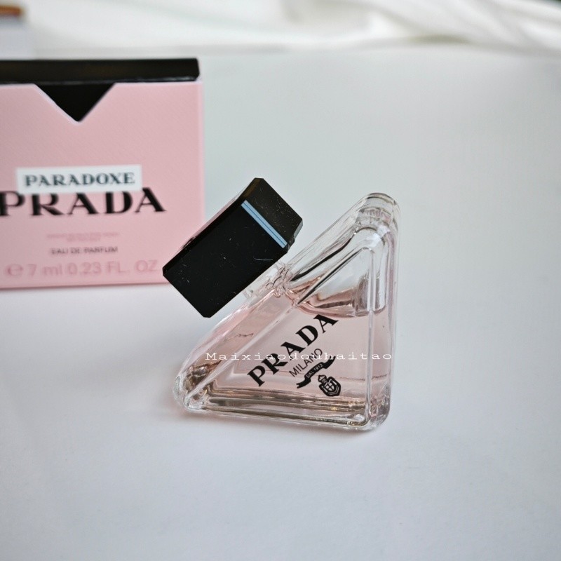 现货PRADA普拉达我本莫测香水小样Q香7ML有盒无喷头评价- 淘宝网