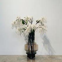 Light luxury minimalist Italian style Wisteria Hotel Club Model Room Table Flower Decoration Floral Decoration