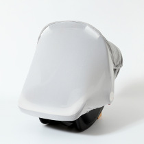 Baby stroller mosquito net breathable and sun-shading windshield universal baby basket cold cover for all seasons