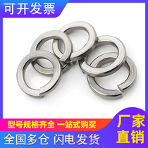 Crewound Industrial Aluminum Profile Accessories Opening Spring Washer Elastic Spacer Carbon Steel 202M5M6M8 Spring Spacer