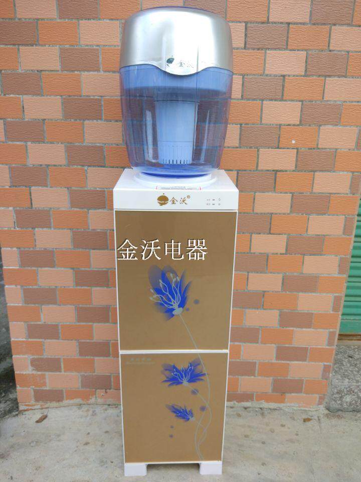 Golden Woe Vertical Water Purification Water Dispenser Tap Water Filter Drinking Water Dispenser Whole Set Tepid Ice Heat Household Water Purification Barrel-Taobao