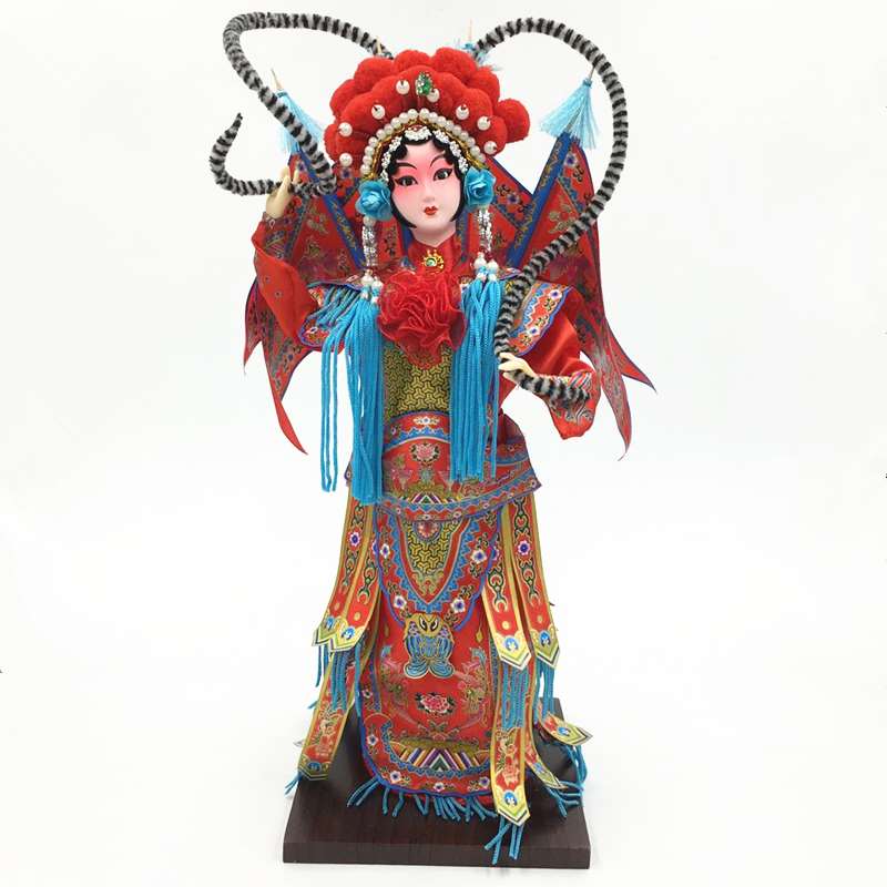 Beijing Juan Doll Silk Handicrafts Handicrafts Articles Figures Beijing PlayFace Gui Ying