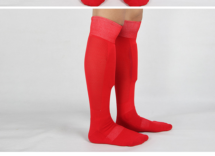 Jianfei xà cạp bóng đá chuyên nghiệp nhẹ chèn chèn loại cùm có lỗ để bảo vệ các dụng cụ bảo vệ bóng đá bê - Dụng cụ thể thao băng cố định khớp gối