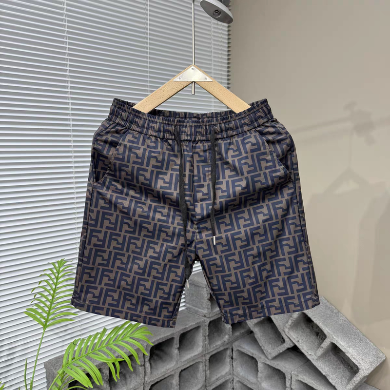 Summer New Men's Shorts Trendy Brand Printed Fashion Beach Shorts European Style Breathable Casual Versatile Five-Point Pants for Men Summer New Men's Shorts Trendy Brand Printed Fashion Beach Shorts European Style Breathable Casual Versatile Five-Point Pants for Men