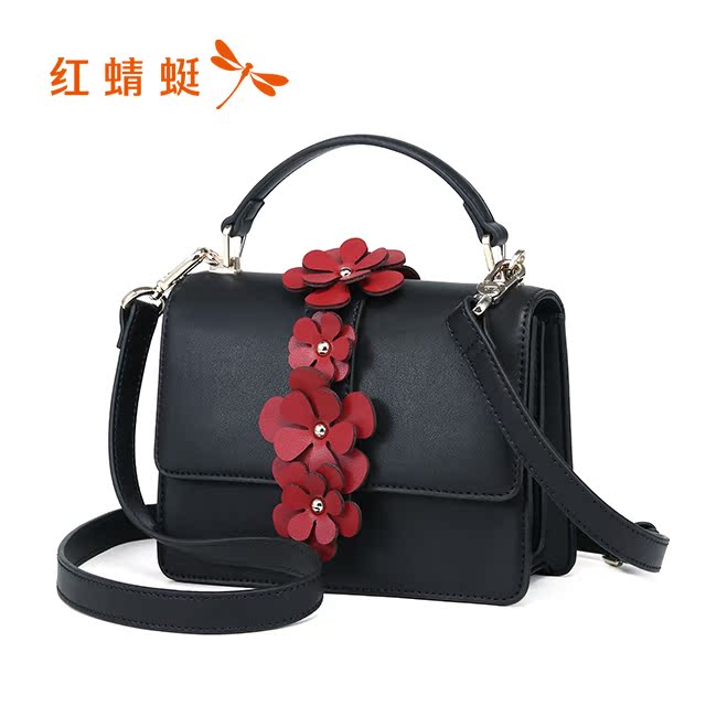 Bag 2019 New Hand-held Shoulder Bag thời trang Kelly Bag Shoulder Bag dốc đỏ nữ Across Casual 100 Bag nữ