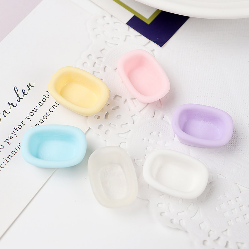 Small Bathtub Emulation Resin Accessories Diy Creative Cream Glue Drip Glue Mobile Phone Protection Shell Homemade Pencil Case Resin Material