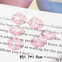 Призрачный розовый кристаллический раковина