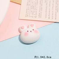 Розовая любовь кролика голова