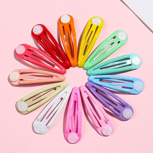 Матовая кремовая заколка для волос, челка, упаковка, популярно в интернете, DIY