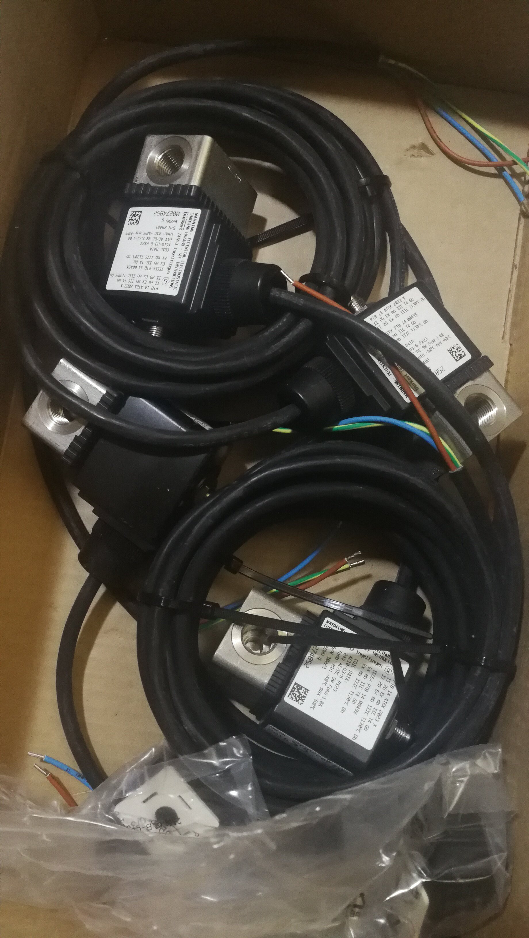 burkert 6014-00278662 Baode explosion protection solenoid valve 278662