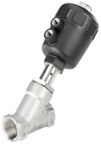 burkert2000-Pneumatically operated 2 2 way angle seat valve