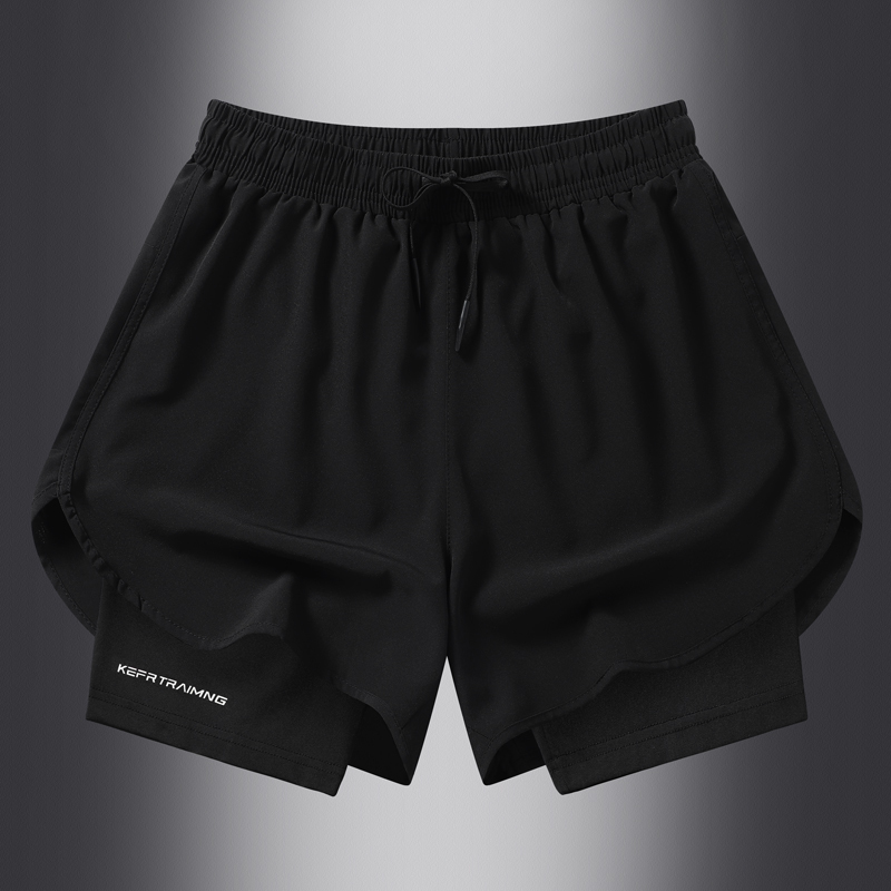 Outlet Discount Quick-Dry Sports Shorts for Men and Women, Summer Loose Breathable Running Fitness Training Two-In-One Three-Quarter Shorts Outlet Discount Quick-Dry Sports Shorts for Men and Women, Summer Loose Breathable Running Fitness Training Two-In-One Three-Quarter Shorts