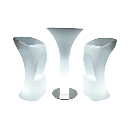 Продвижение светящиеся светящиеся торгового табуремового бара Винной клуб открытый водонепроницаемый круглый круглый санши на балконе.